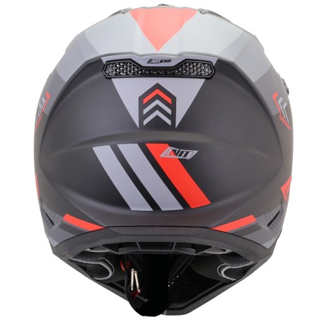 Casque motocross - Noend - Dagger - Noir/Rouge Mat