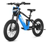 Bicicletta elettrica CRZ senza pedali - EX-18" - 36V 500W - Blu