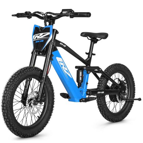 Bicicletta elettrica CRZ senza pedali - EX-18" - 36V 500W - Blu