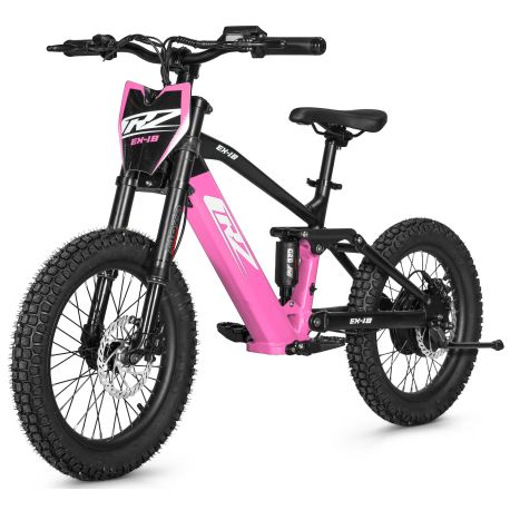Draisienne électrique CRZ EX - 36V 500W 7,8Ah - 18" - Rose