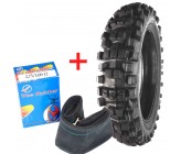 Pack Pneu Vee Rubber + Chambre a air 12" arriere