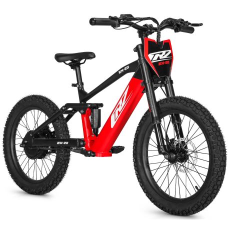 Bicicletta elettrica CRZ senza pedali - EX-20" - 36V 500W - Rossa