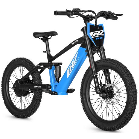 Bici senza pedali elettrica - CRZ EX - 36V 500W 7,8Ah - 20" - Blú