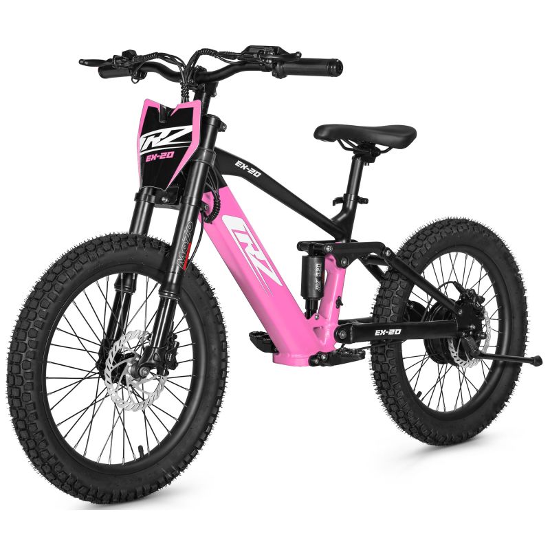 Draisienne électrique CRZ EX-20" 36V 500W 7,8Ah - Rose