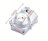 Carter d'embrayage gris alu moteur automatique - Démarreur électrique