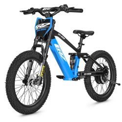 Bici senza pedali elettrica - CRZ EX - 36V 750W 7,8Ah - 20" - Blú