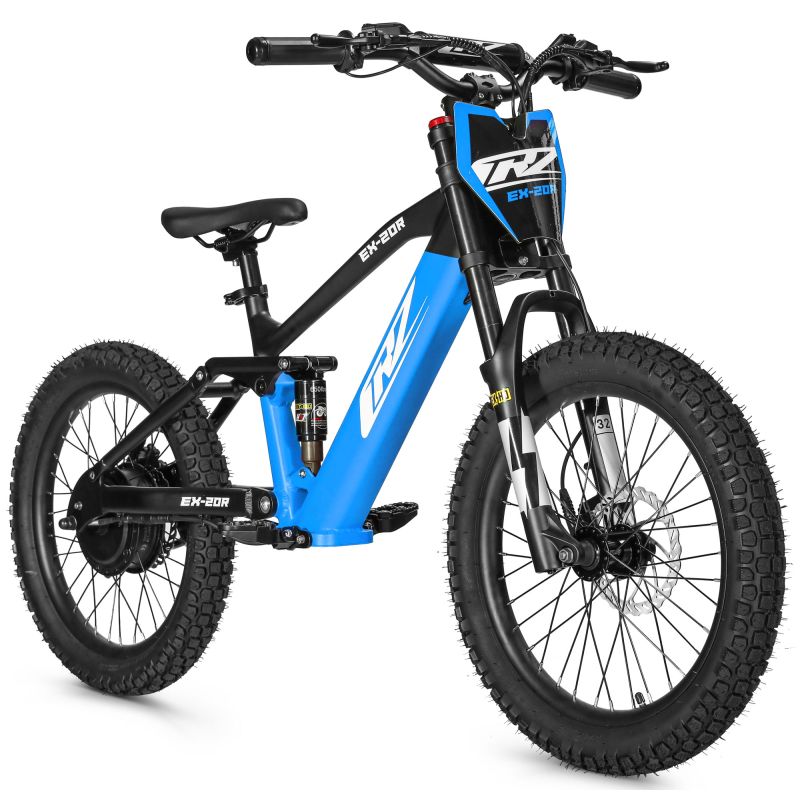 Draisienne électrique CRZ EX - R 750w 36V 7,8Ah - 20" - Bleu