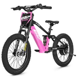 Draisienne électrique CRZ EX - R 750w 36V 7,8Ah - 20" - Rose