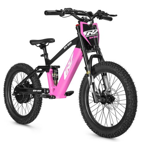 Draisienne électrique CRZ EX - R 750w 36V 7,8Ah - 20" - Rose