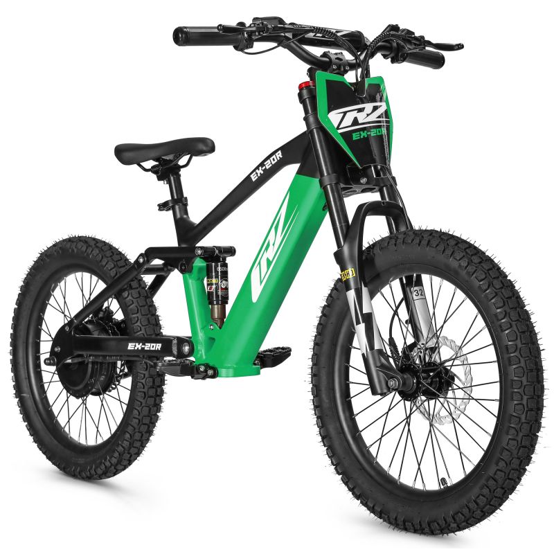 Bicicletta elettrica CRZ senza pedali - EX-20" - 36V 500W - Blu