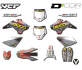 Kit déco YCF GEICO - START 2008-2017/ PILOT 2013-2015/ FACTORY 2012-2015