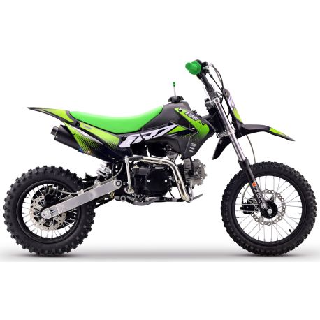 Dirt Bike CRZ S - 110cc Automatica - 12"/10" - Verde (2025)