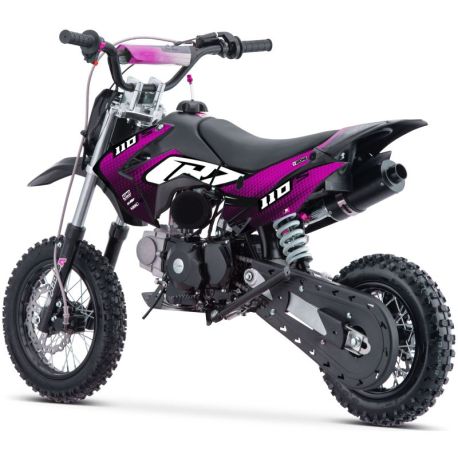 Dirt Bike CRZ S - 110cc Automatica - 12"/10" - Viola (2025)