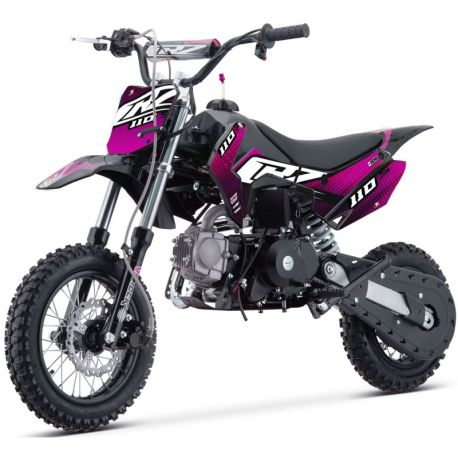 Dirt Bike CRZ S - 110cc Automatica - 12"/10" - Viola (2025)