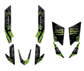 Kit décoration QUAD Wheely 49cc Monster Energy
