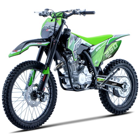 Motocross CRZ 250cc ERZ PRO 4T 18"/21" - Vert - 2026