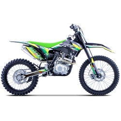 Motocross CRZ 300cc S ERZ PRO 18"/21" - Vert/Jaune - 2026