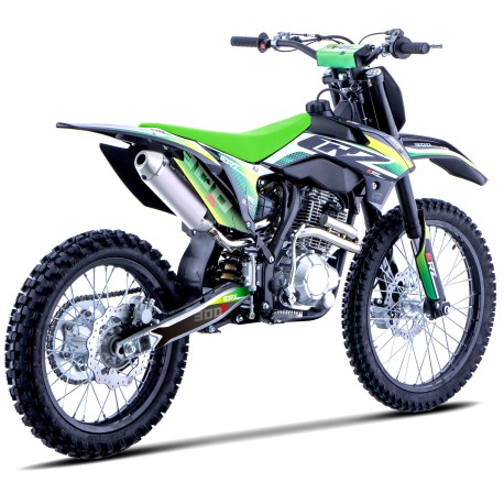 Motocross CRZ 300cc S ERZ PRO 18"/21" - Vert/Jaune - 2026