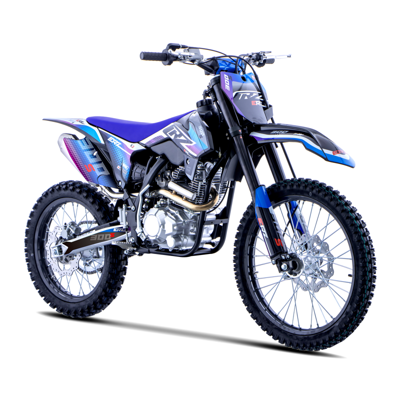 Motocross CRZ 300cc S ERZ PRO 18"/21" - Purple/Bleu - 2026