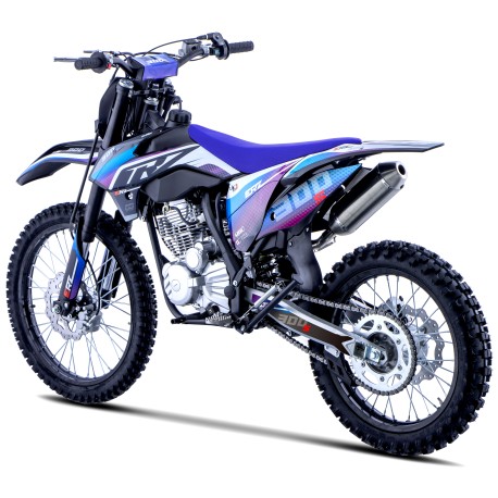 Motocross CRZ 300cc S ERZ PRO 18"/21" - Purple/Bleu - 2026