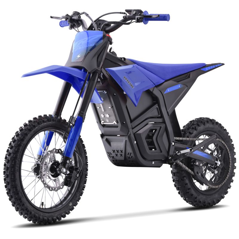 Dirt Bike électrique - CRZ IRON - 2500W 48v - 12"/14" - Bleu