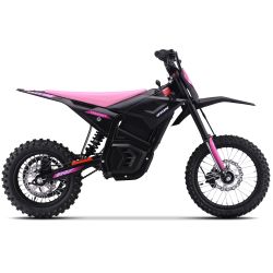 Dirt Bike électrique - CRZ IRON - 2500W 48v - 12"/14" - Rose
