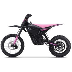 Dirt Bike électrique - CRZ IRON - 5000W 60V - 14"/17" - Rose
