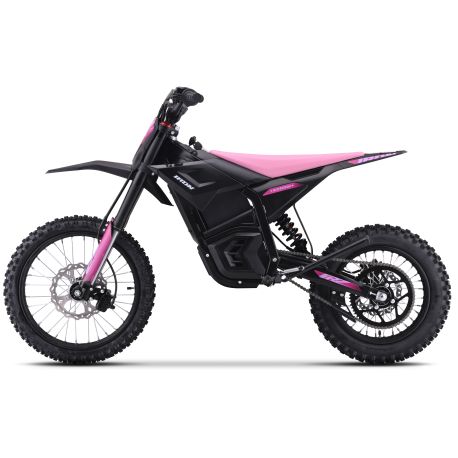 Dirt Bike elettrica - CRZ IRON - 5000W 60V - 14"/17" - Rosa