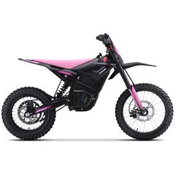Dirt Bike électrique - CRZ IRON - 5000W 60V - 14"/17" - Rose