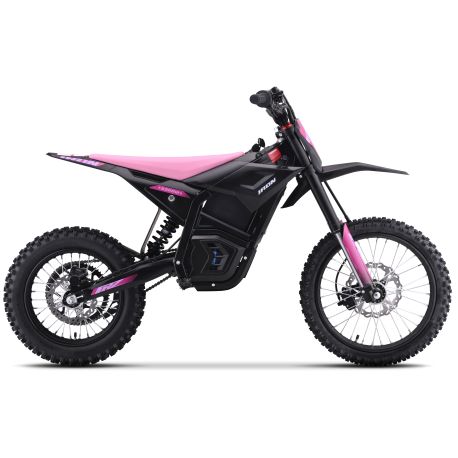 Dirt Bike électrique - CRZ IRON - 5000W 60V - 14"/17" - Rose