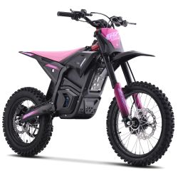 Dirt Bike électrique - CRZ IRON - 5000W 60V - 14"/17" - Rose