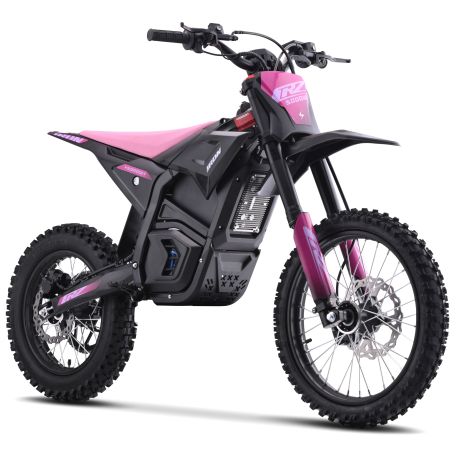 Dirt Bike électrique - CRZ IRON - 5000W 60V - 14"/17" - Rose