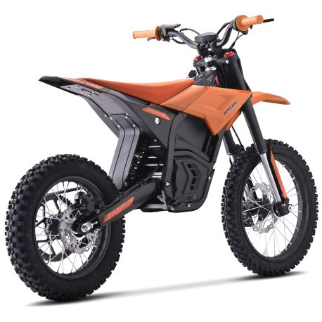 Dirt Bike électrique - CRZ IRON - 5000W 60V - 14"/17" - Orange