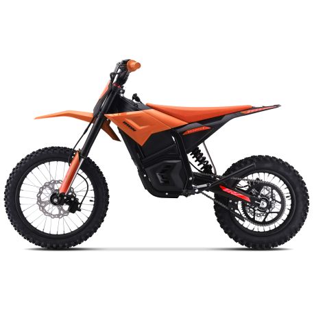 Dirt Bike elettrica - CRZ IRON - 5000W 60V - 14"/17" - Arrancione