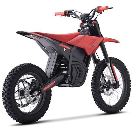Dirt Bike électrique - CRZ IRON - 5000W 60V - 14"/17" - Rouge