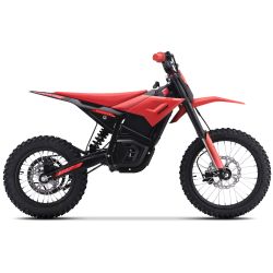 Dirt Bike électrique - CRZ IRON - 5000W 60V - 14"/17" - Rouge