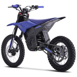 Dirt Bike électrique - CRZ IRON - 5000W 60V - 14"/17" - Bleu