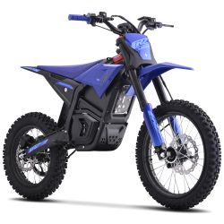 Dirt Bike électrique - CRZ IRON - 5000W 60V - 14"/17" - Bleu