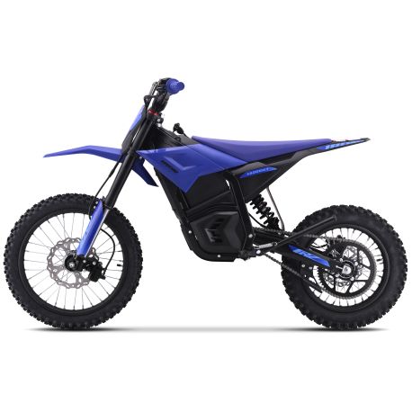 Dirt Bike électrique - CRZ IRON - 5000W 60V - 14"/17" - Bleu