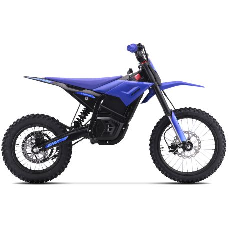 Dirt Bike électrique - CRZ IRON - 5000W 60V - 14"/17" - Bleu