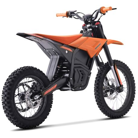 Dirt Bike elettrica - CRZ IRON - 6000W 72V - 14"/17" - Arrancione
