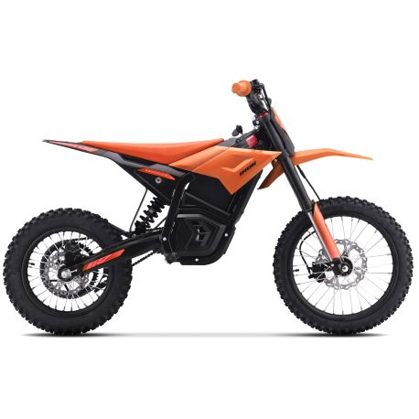 Dirt Bike elettrica - CRZ IRON - 6000W 72V - 14"/17" - Arrancione
