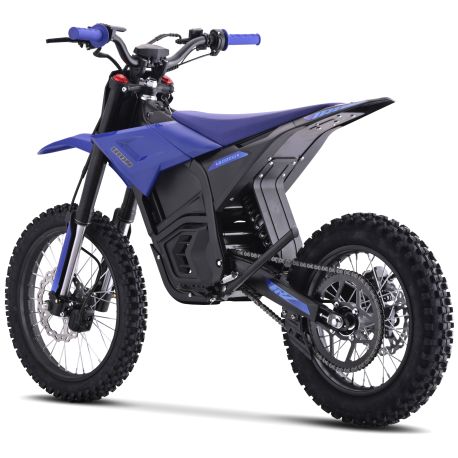 Dirt Bike électrique - CRZ IRON - 6000W - 14"/17" - Bleu