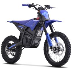 Dirt Bike électrique - CRZ IRON - 6000W - 14"/17" - Bleu