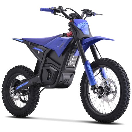 Dirt Bike électrique - CRZ IRON - 6000W - 14"/17" - Bleu