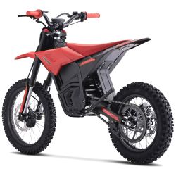 Dirt Bike électrique - CRZ IRON - 6000W - 14"/17" - Rouge