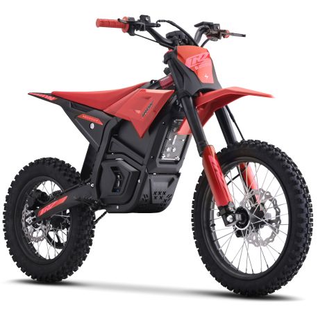 Dirt Bike elettrica - CRZ IRON - 6000W 72V - 14"/17" - Rosso
