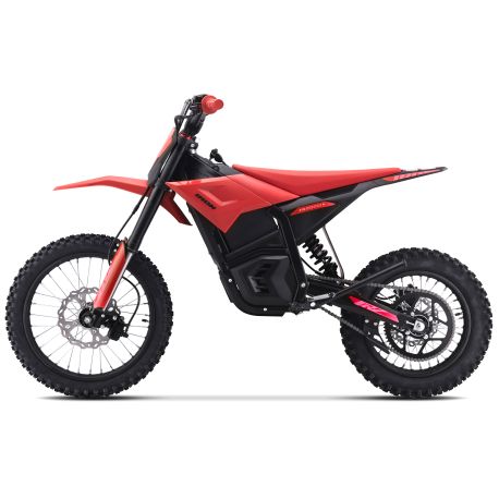 Dirt Bike électrique - CRZ IRON - 6000W - 14"/17" - Rouge