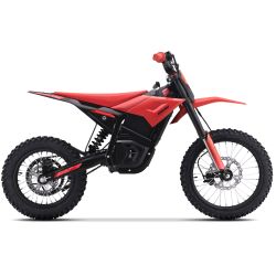 Dirt Bike électrique - CRZ IRON - 6000W - 14"/17" - Rouge