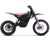 Dirt Bike électrique - CRZ IRON - 6000W - 14"/17" - Rose